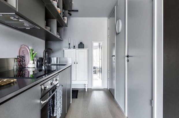 Rộng đúng 30m2 nhưng căn hộ siêu xinh này đang đốn tim chị em độc thân trên toàn thế giới - Ảnh 3. Rộng đúng 30m2 nhưng căn hộ siêu xinh này đang đốn tim chị em độc thân trên toàn thế giới - Ảnh 3.