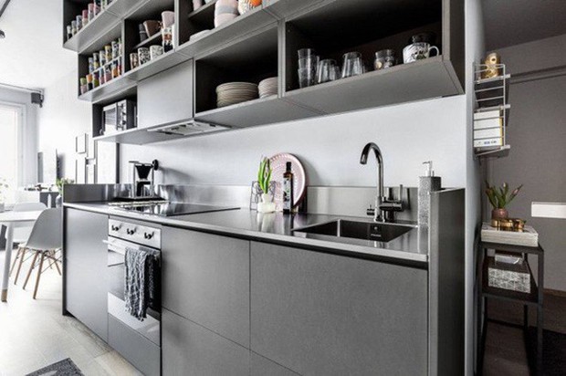 Rộng đúng 30m2 nhưng căn hộ siêu xinh này đang đốn tim chị em độc thân trên toàn thế giới - Ảnh 4. Rộng đúng 30m2 nhưng căn hộ siêu xinh này đang đốn tim chị em độc thân trên toàn thế giới - Ảnh 4.